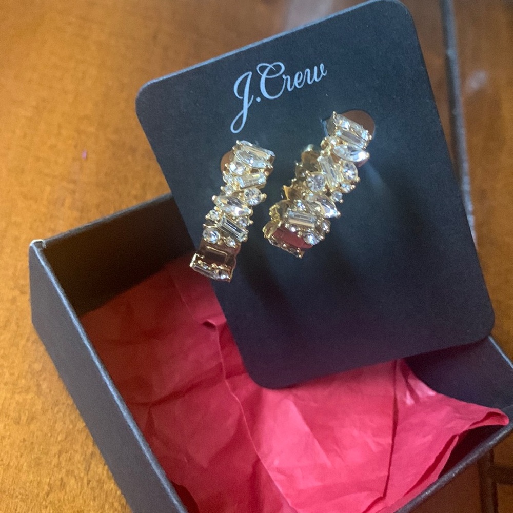 Jcrew hoop earrings 💖